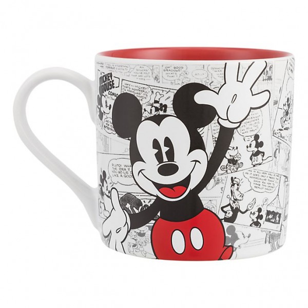 Mickey Mouse Comic-Style Print Mug with Letter O Mickey Mouse Comic-Style Print Mug with Letter O